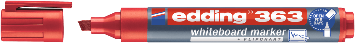 Marcador pizarras blancas Edding 363 Rojo