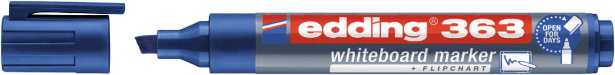 Marcador pizarras blancas Edding 363 Azul1
