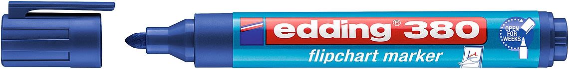 Marcador Papelografo Edding E-380 Azul