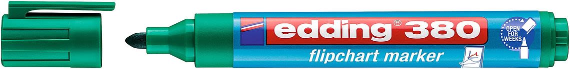 Marcador Papelografo Edding E-380 Verde1