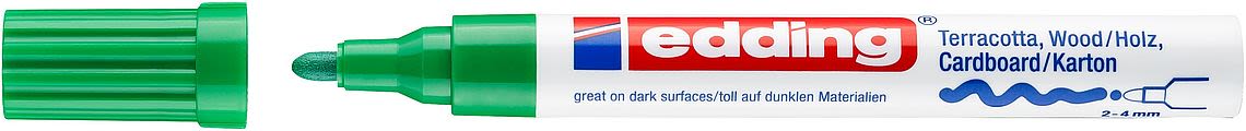 Marcador Decorativo Edding E-4000 Verde1