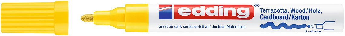 Marcador Decorativo Edding E-4000 Amarillo1