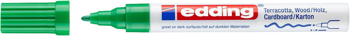 Marcador Decorativo Edding E-4040 Verde1