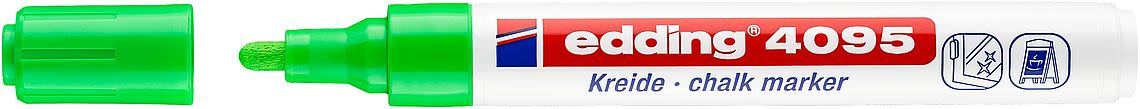 Marcador de tiza edding 4095  Verde Claro1