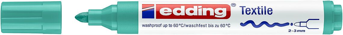 Marcador textil Edding E-4500 Verde Palido1