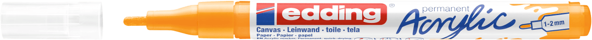 Marcador Acrílico trazo fino Edding e-5300 Amarillo sol2