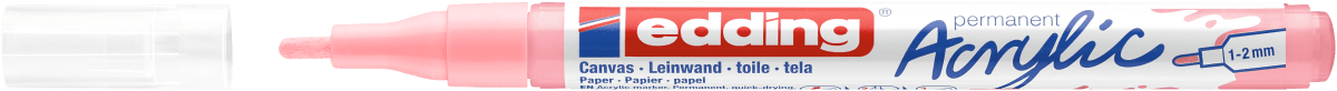 Marcador Acrílico trazo fino Edding e-5300 Malva2