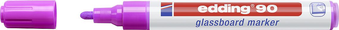 Marcador De Vidrio edding E-90 Violeta1