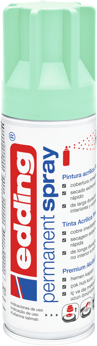 e-5200 Spray Permanente Pintura Acrílica Menta Mate1