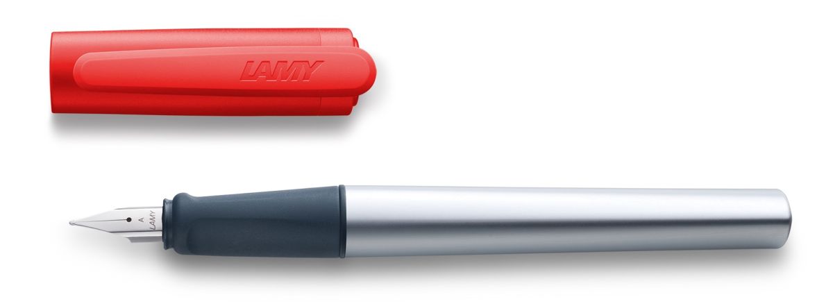 085 Pluma Lamy, Modelo Nexx Punta Media color Rojo1