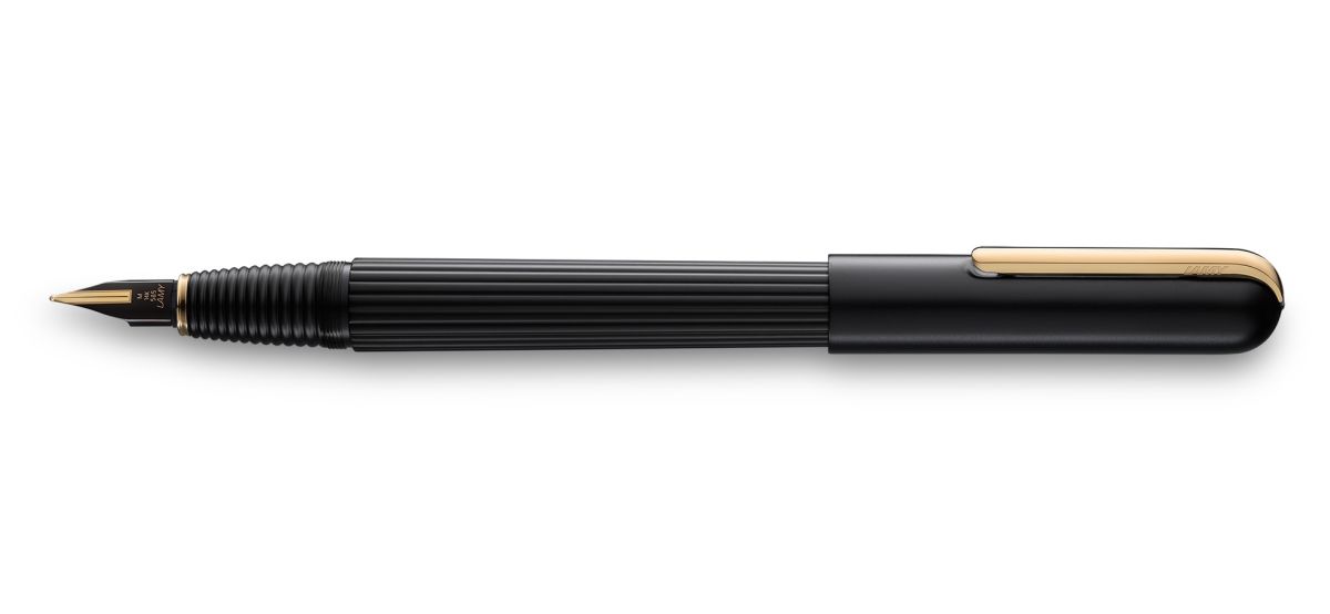 Pluma Lamy Imporium Black gold1