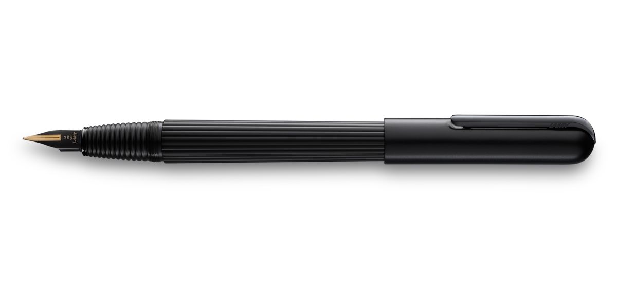092 Pluma Lamy Imporium BlkBlk M gold bl1