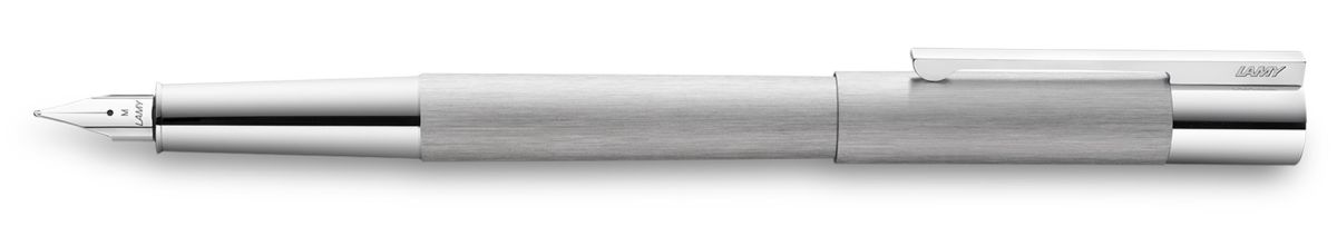 Pluma Lamy Scala Silver Cepillado M1
