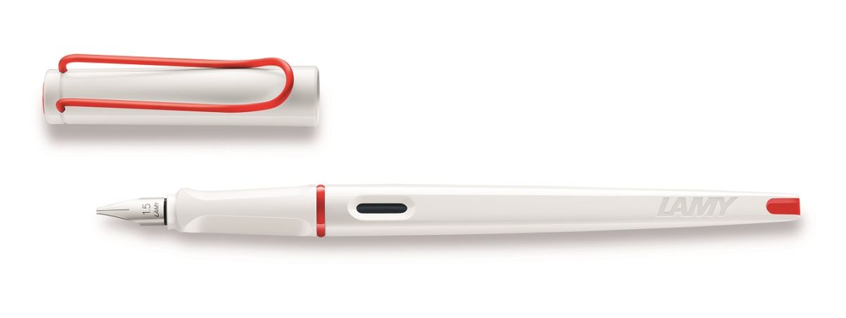 Pluma Lamy Joy white + Red Ed. Esp. 1,51