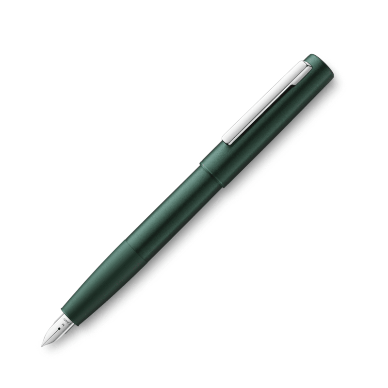 077 Pluma Lamy  Aion Edición Especial Punta F Dark Green (LA) adg2