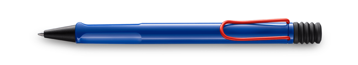 Boligrafo Lamy Safari azul-rojo1