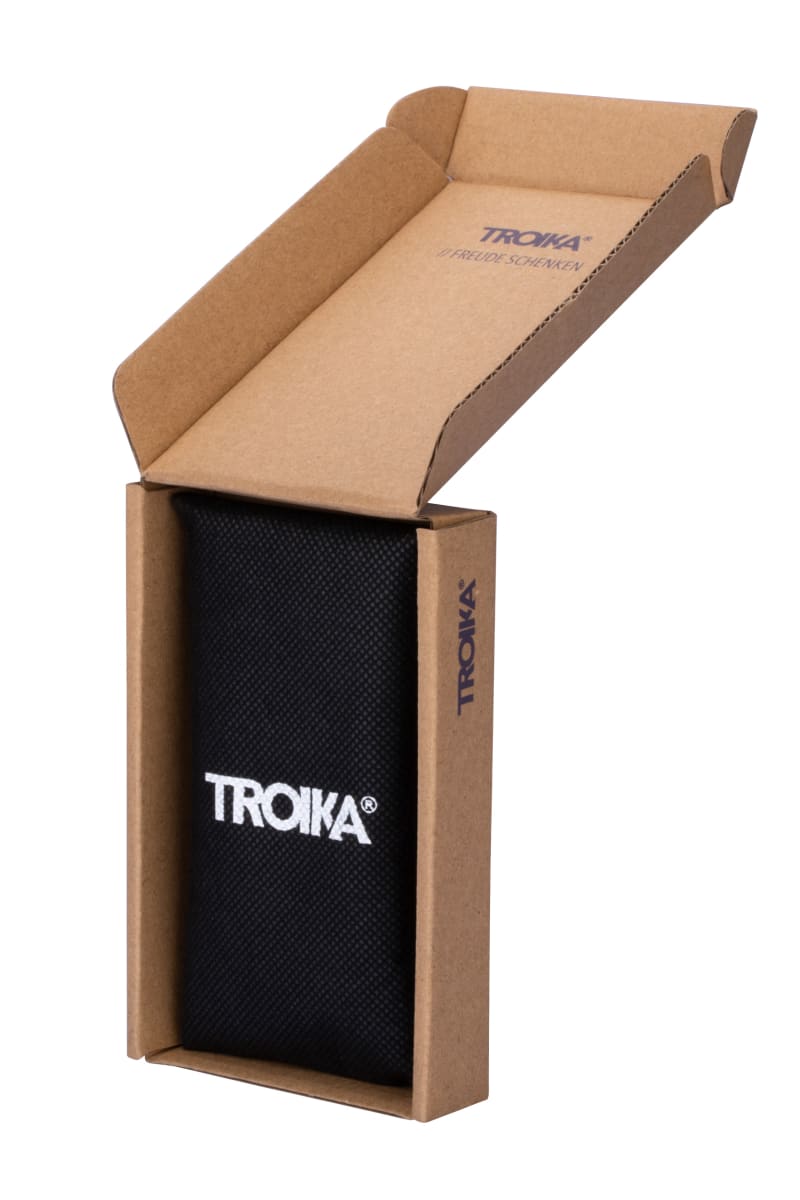 Llavero Troika con cierre práctico clic, lazo de cuero, 3 anillos para llaves5