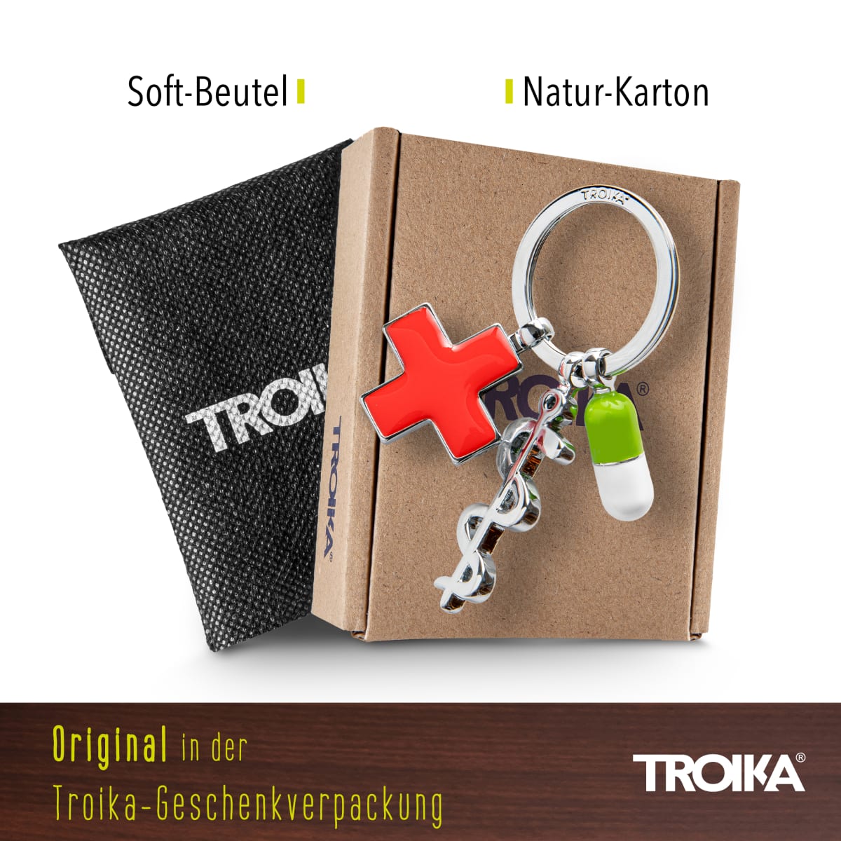Llavero Troika diseño Medicina 4