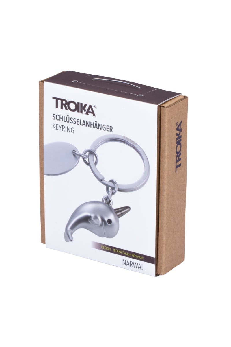 Llavero  Troika, diseño Delfin, Material de acero3