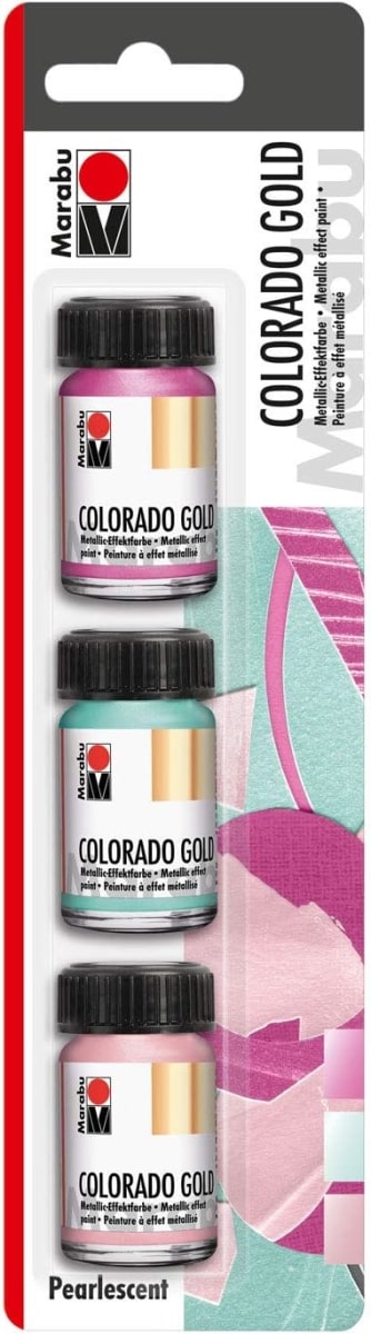 Marabu COLORADO GOLD set Perlado, 3u. x 15 ml (MARA)1