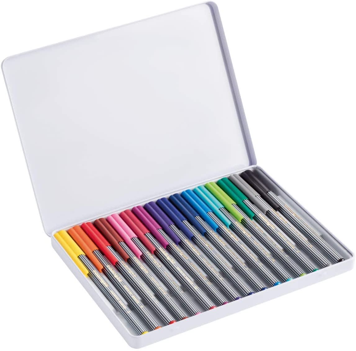  Set 16 Tiralíneas Edding   E-55 Celeste   0.3 2