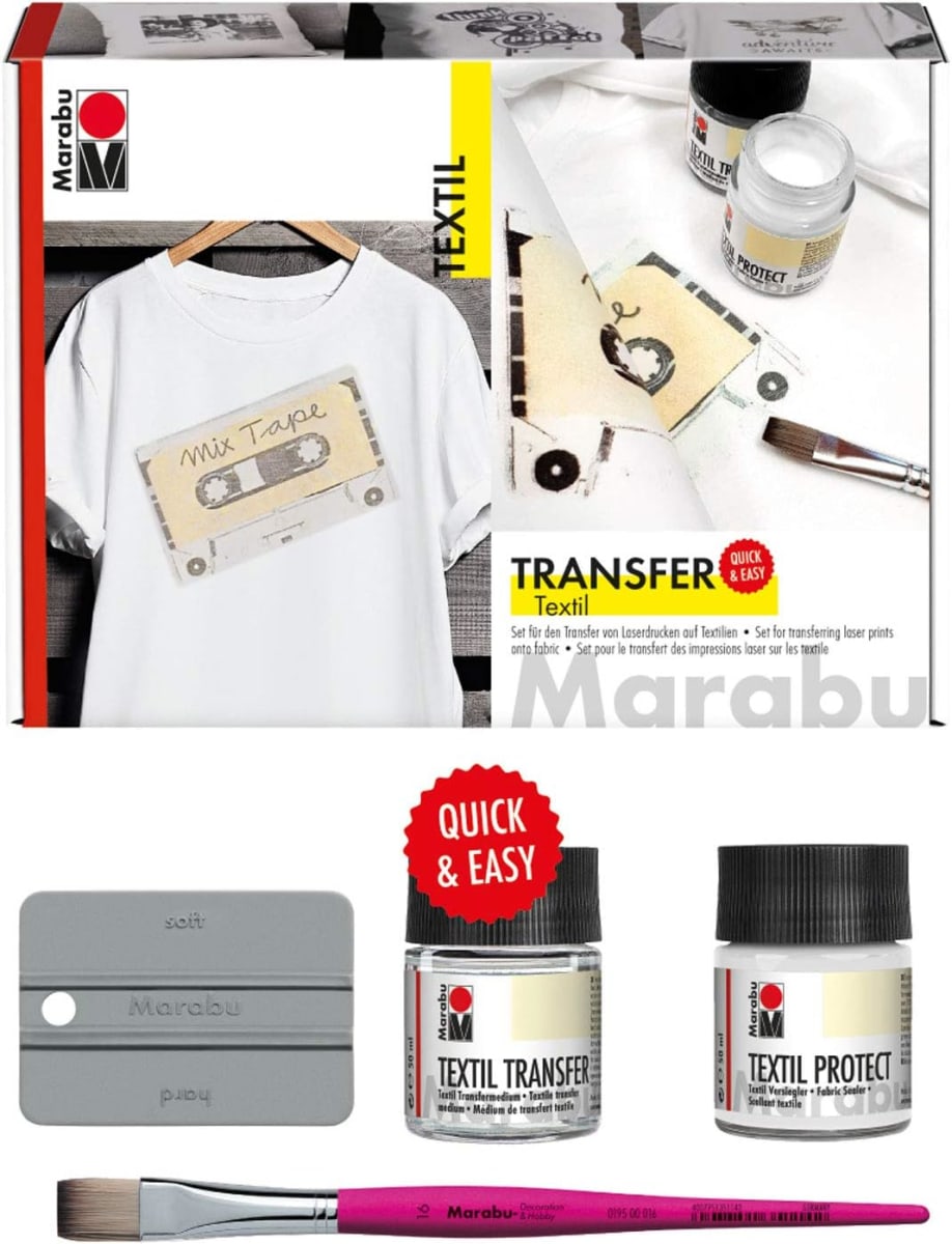 Marabu Set Transfer para Textil (MARA)2