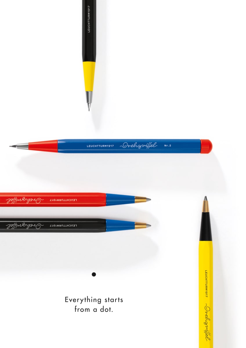 Bolígrafo Leuchtturm1917 tinta azul Drehgriffel Nr.1 Navy5