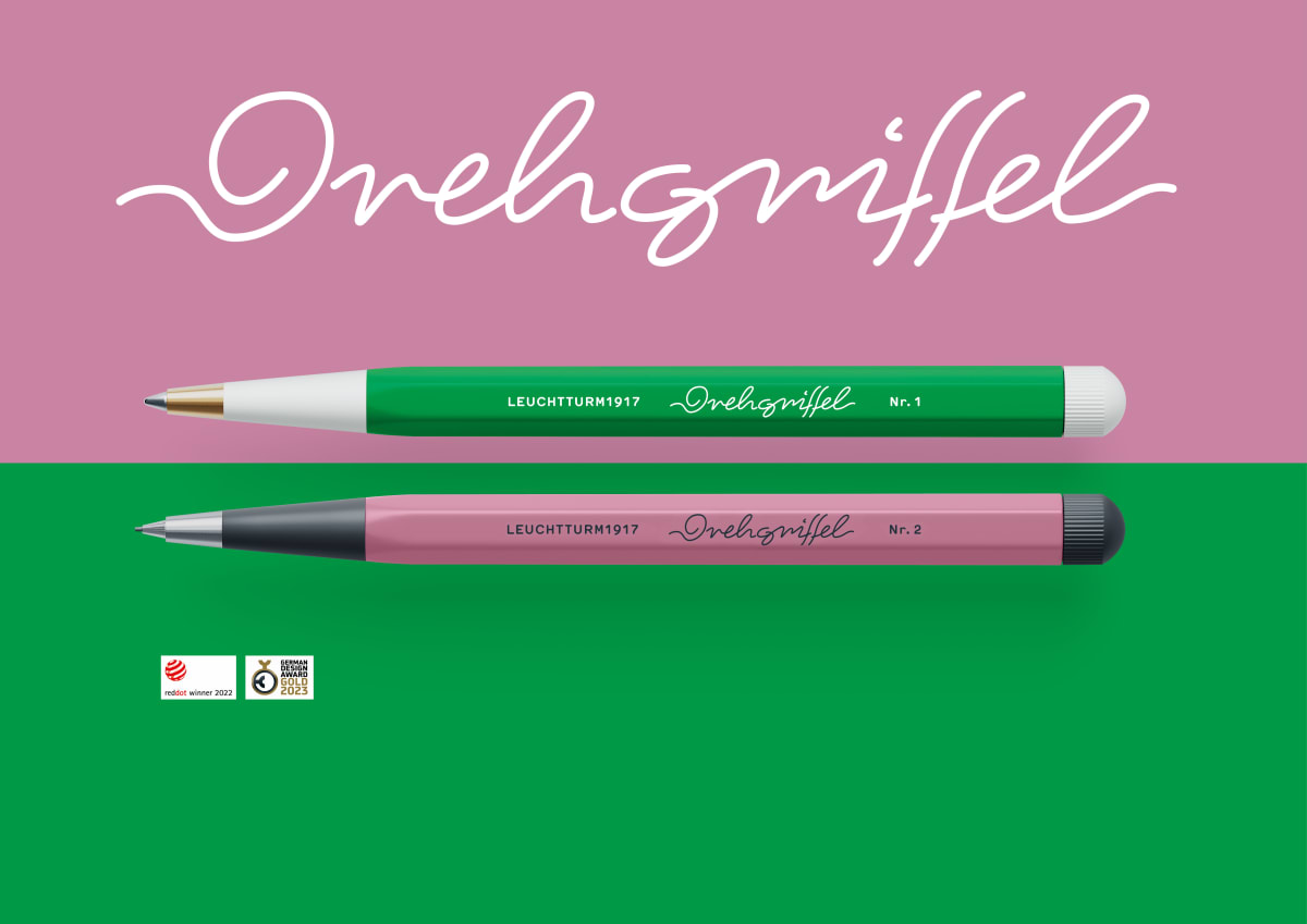 Bolígrafo Leuchtturm1917 tinta azul Drehgriffel Nr.1 Lilac2