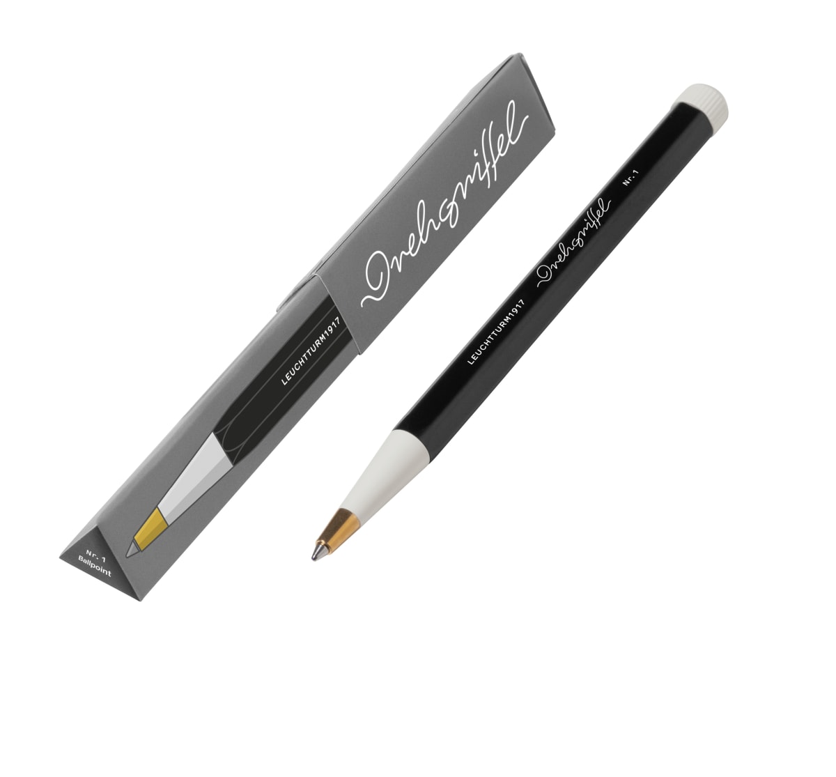 Bolígrafo Leuchtturm1917 tinta azul Drehgriffel Nr.1 Black5