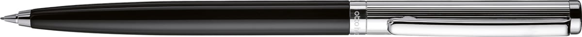 Portaminas Otto Hutt D01 Guilloche Negro Lacado Capuchón1