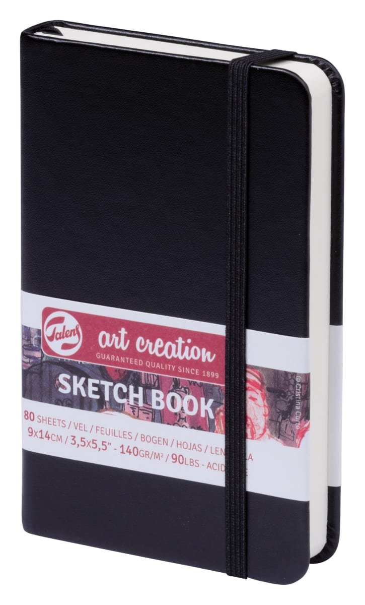 SKETCHBOOK NEGRO 9X14 160G TALENS1