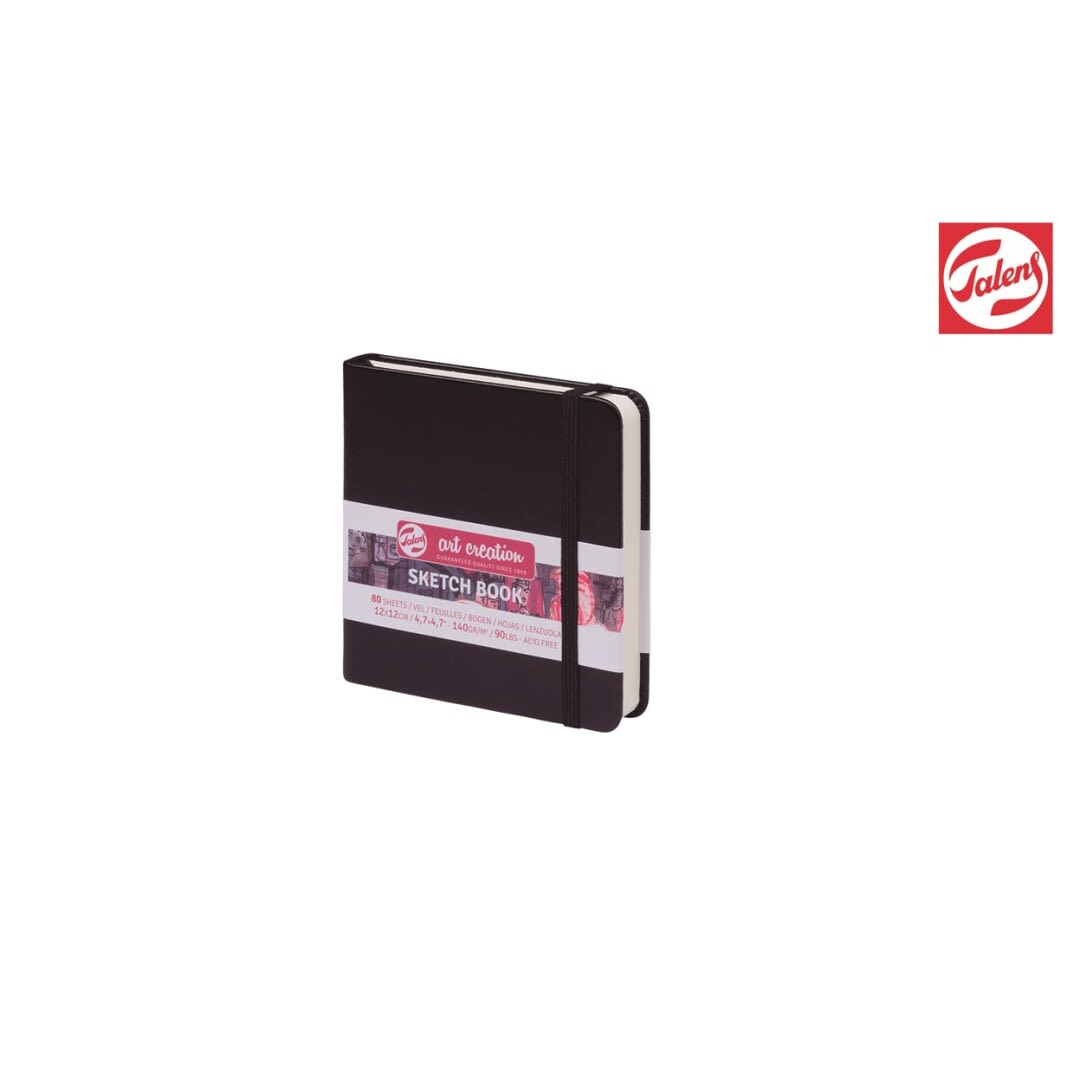 SKETCHBOOK NEGRO 12X12 160G TALENS1