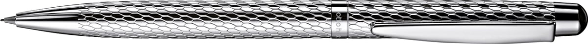 Portaminas Otto Hutt D02 Plata 925 Guilloche de panal1