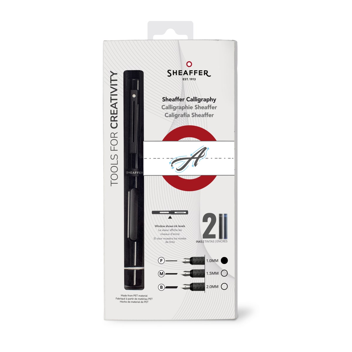 Pluma de Caligrafía Negro punto fino7