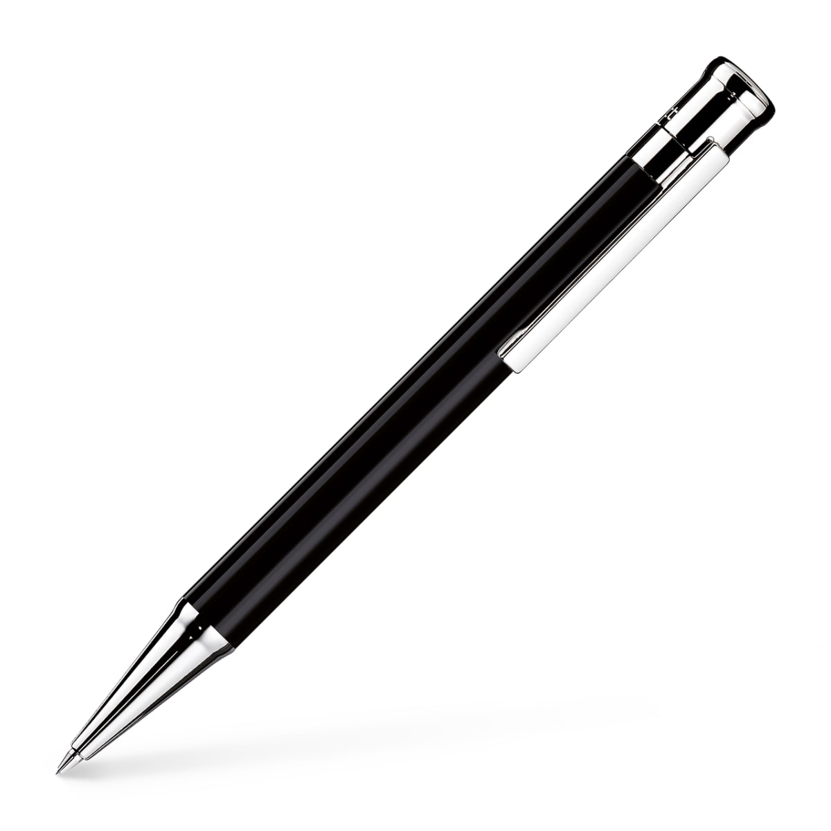 Portaminas Otto Hutt D04 Negro Lacado Acabado Brillante2