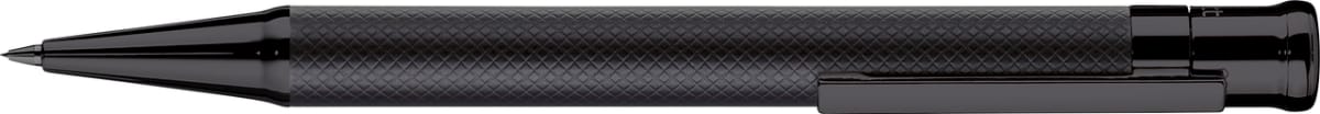 Portaminas Otto Hutt D04 Negro Lacado Mate Guilloche1