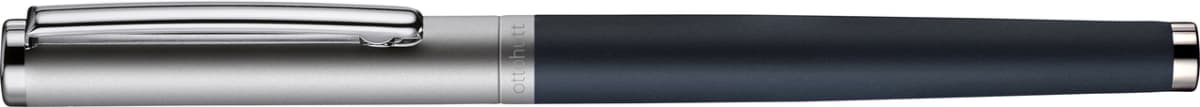 Rollerball Otto Hutt D01Azul Lacado Capuchón Rutenio1