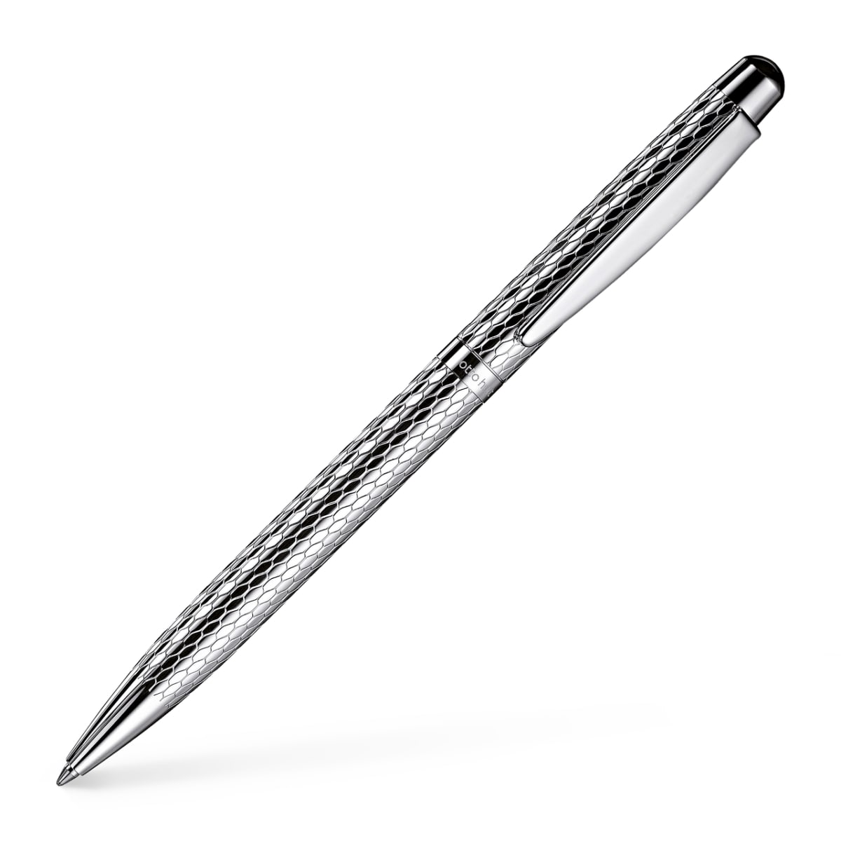 Bolígrafo Otto Hutt D02 Bolígrafo Plata 925 Guilloche2