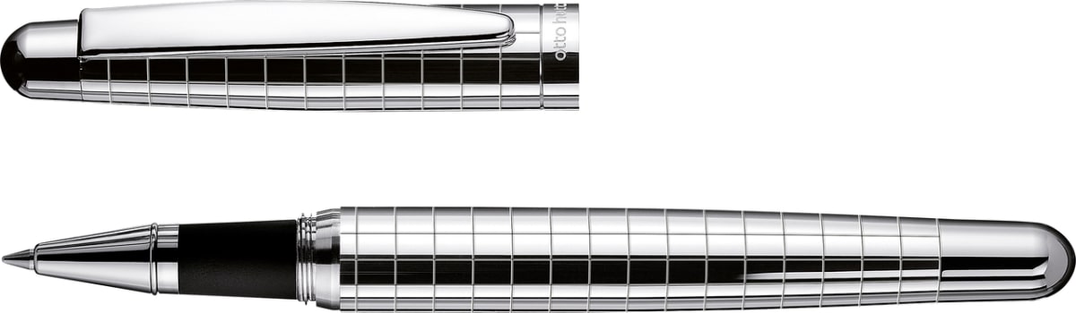 Rollerball Otto Hutt D02 Plata 925 Guilloche3