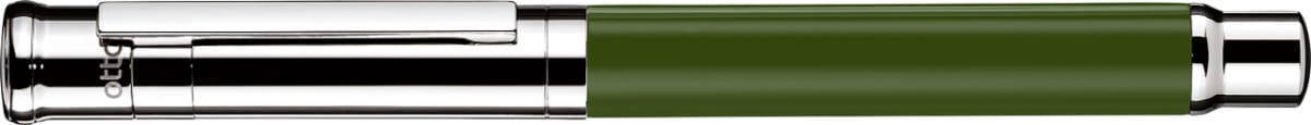 Rollerball Otto Hutt D04 Verde Lacado Acabado Brillante1
