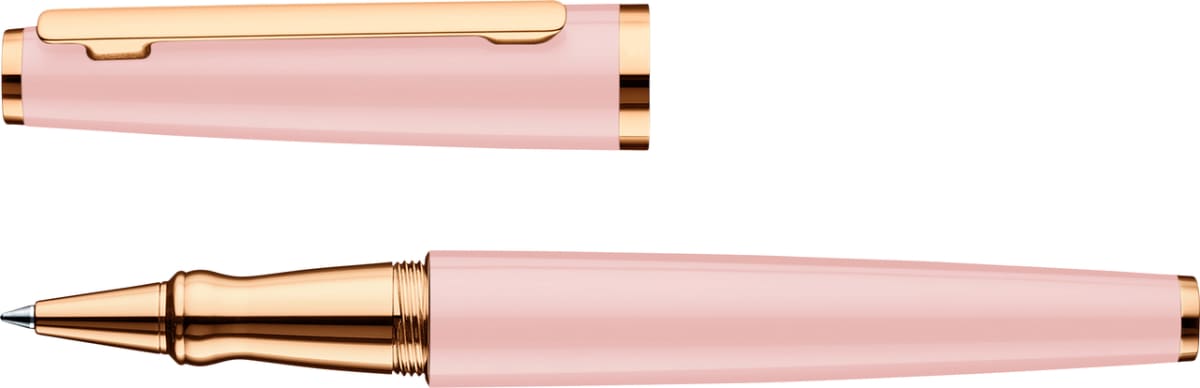 Rollerball Otto Hutt D06 Rosado Acabado Brillante3