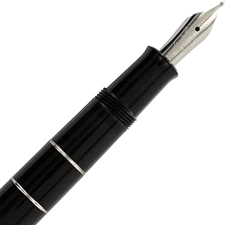 Pluma Pelikan M215 M Mecanismo de Pistón Anillos de Plata2