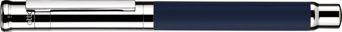 Pluma Fuente Otto Hutt D04 F Azul Lacado Acabado Brillante1