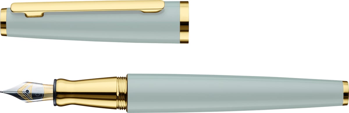 Pluma Fuente Otto Hutt D06 M Pistacho Acabado Brillante3