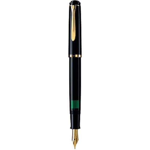 Pluma estilográfica M200 M Mecanismo de Piston Negra (PEL)3