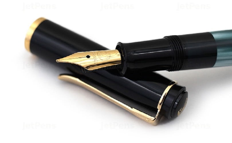 Pluma Pelikan Serie 200 Marmol - Verde GT (PEL)3