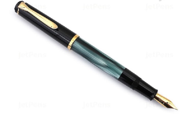 Pluma Pelikan Serie 200 Marmol - Verde GT (PEL)1