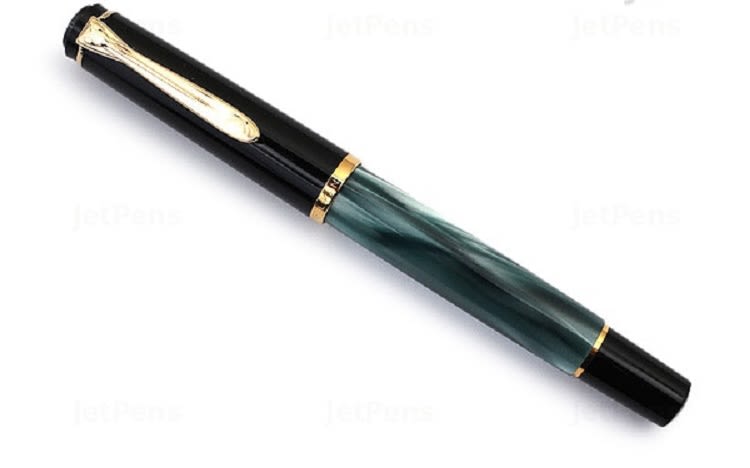 Pluma Pelikan Serie 200 Marmol - Verde GT (PEL)2