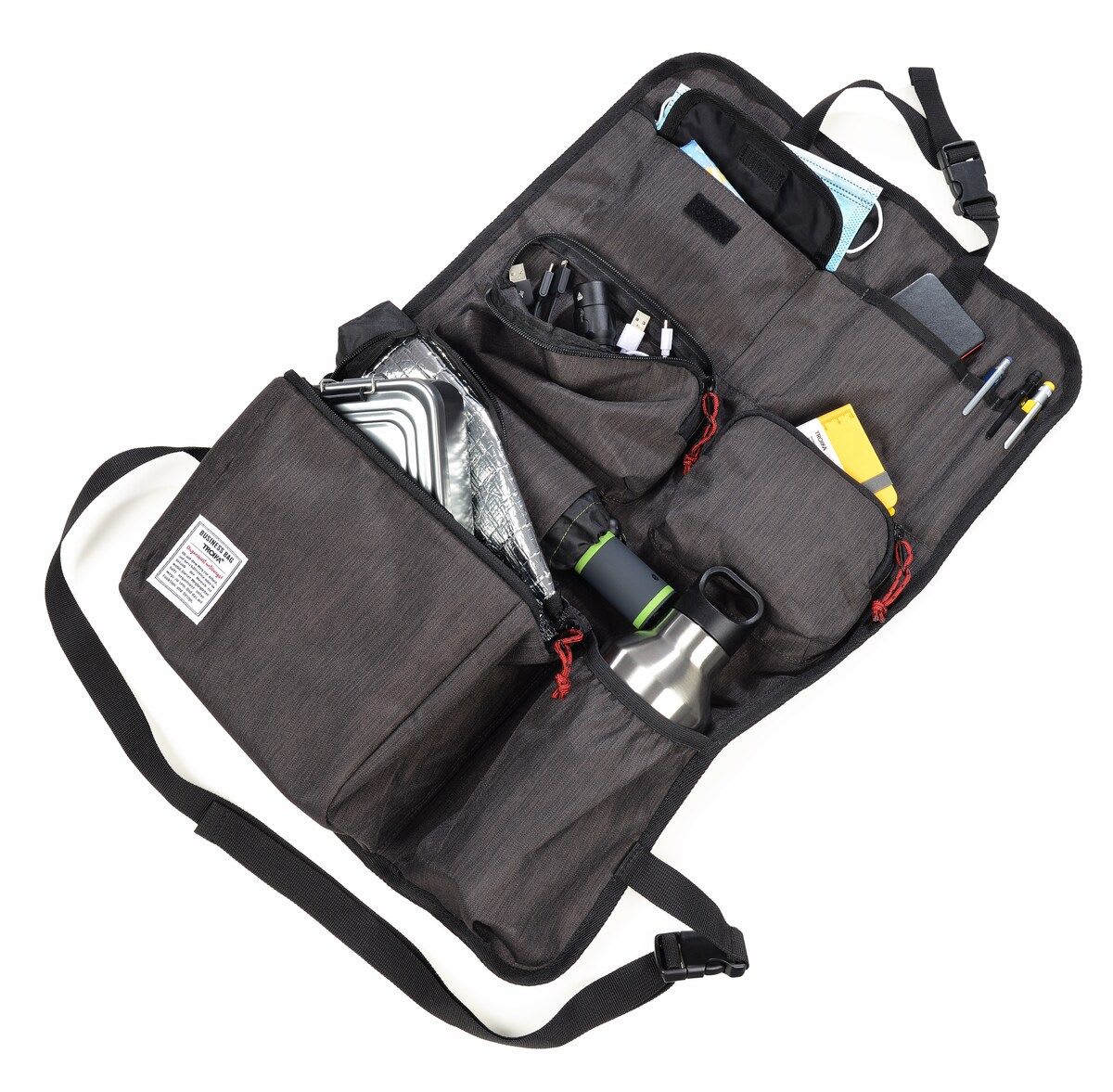 Organizador Troika  de asiento trasero de automóvil Tamaño 41x60 cm5