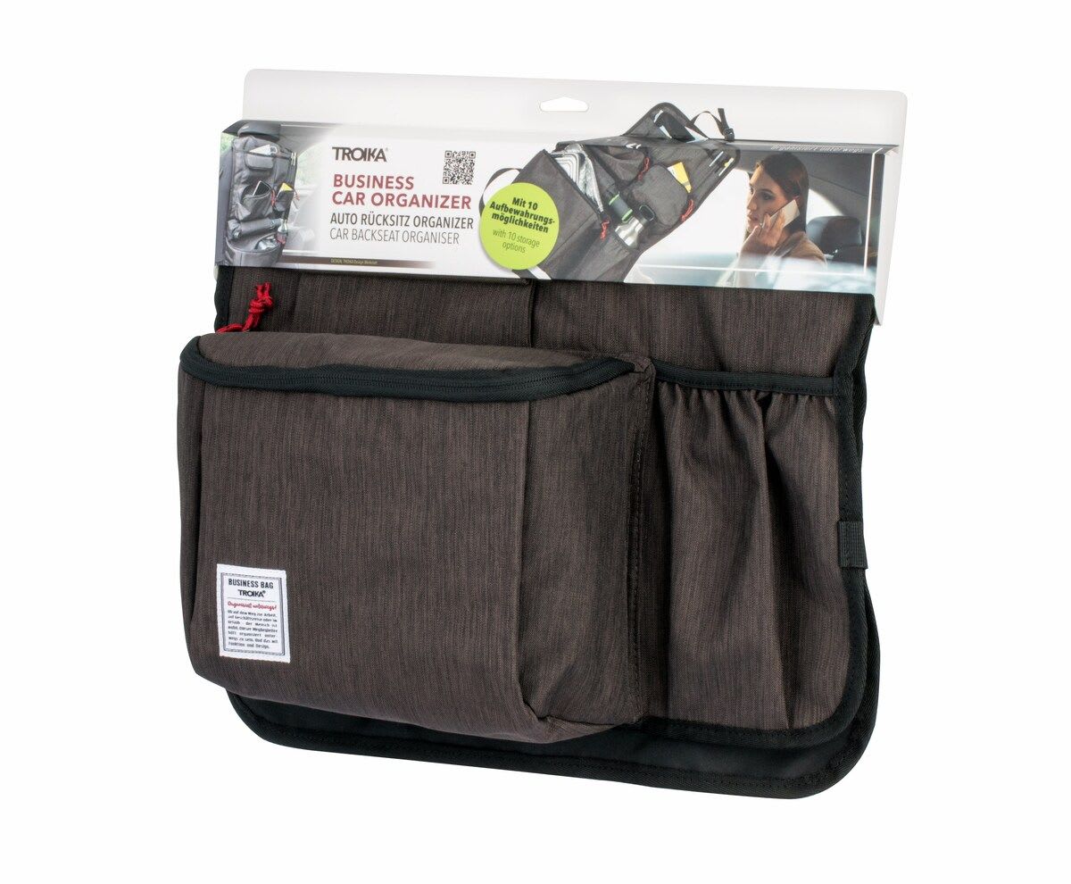 Organizador Troika  de asiento trasero de automóvil Tamaño 41x60 cm4